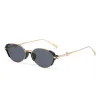 Black Gold Frame, Black And Gray Lenses