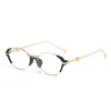 Black Gold Frame Anti-Blue Light