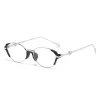 Black Silver Frame Anti-Blue Light