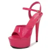 15CM Plum Red