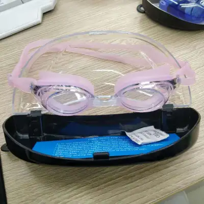 Fashion Color Block Anti-Fog Silicone Hd Pc Lenses Swim Goggles