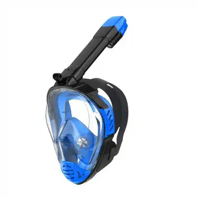 Fashion Liquid Silicone Full Dry Snorkeling Anti-Fog Swimming Mask Snorkeling Respirator Swim Goggles