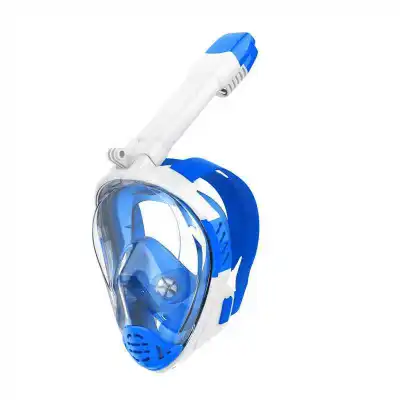 Fashion Liquid Silicone Full Dry Snorkeling Anti-Fog Swimming Mask Snorkeling Respirator Swim Goggles