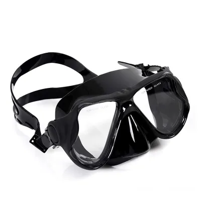 Fashion Liquid Pvc Tempered Glass Frosted Snorkeling Mask Swim Goggles
