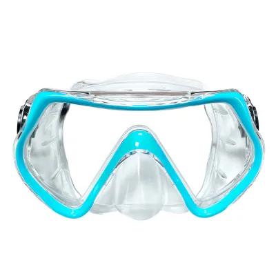 Fashion Glass-Protected Large-Frame Pvc Mask Deep Snorkeling Mask Swim Goggles