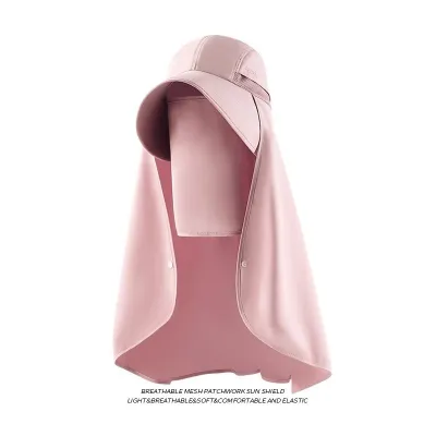 Women Fashion Multi-Functional Long Neck Protection UV Protection UPF 50+ Sun Protection Wearable Hat