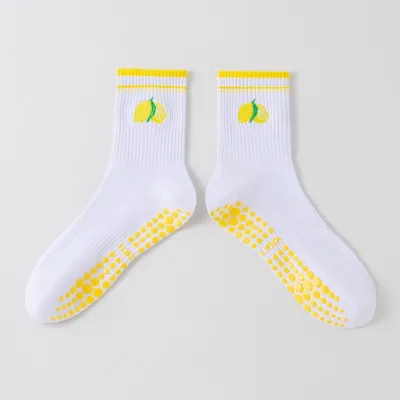 Women Anti-Slip Cotton Yoga Sports Socks
