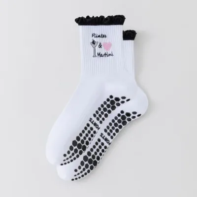 Women Anti-Slip Cotton Yoga Sports Socks