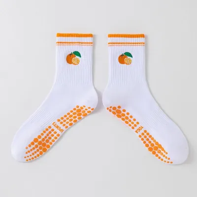 Women Anti-Slip Cotton Yoga Sports Socks