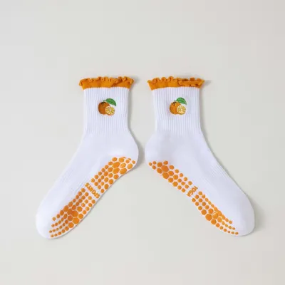 Women Anti-Slip Cotton Yoga Sports Socks