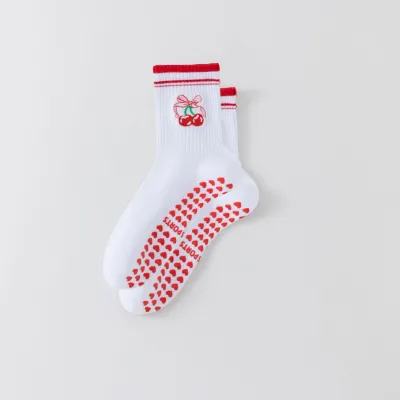 Women Anti-Slip Cotton Yoga Sports Socks