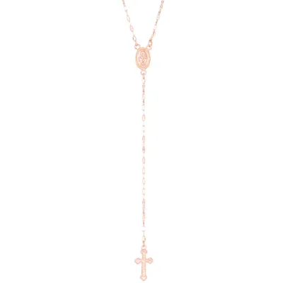 Women Fashion Cross Long Tassel Chain Necklace