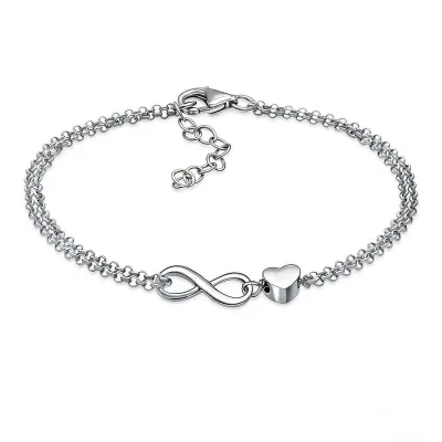 Women's Simple Infinity Symbol Love Bracelet