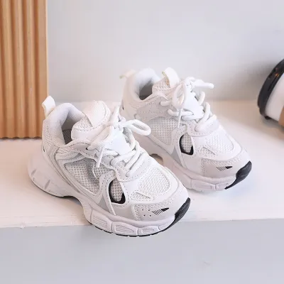 Kids Boys And Girls Fashion Casual Spring Breathable Non-Slip Sneakers