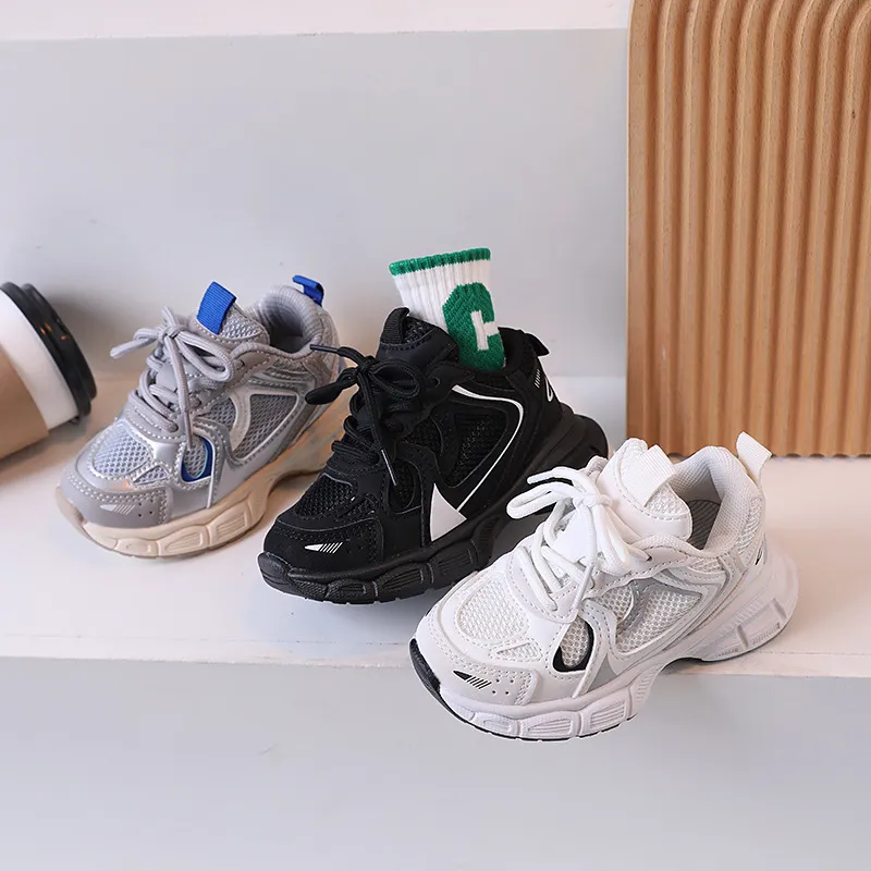 Kids Boys And Girls Fashion Casual Spring Breathable Non-Slip Sneakers