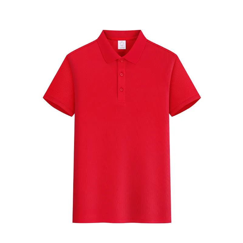 Custom Ice Silk Lapel Short-Sleeve Shirt for Men