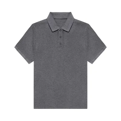 Custom Solid Color Lapel Short-Sleeve Quick-Dry Cotton Men Shirt