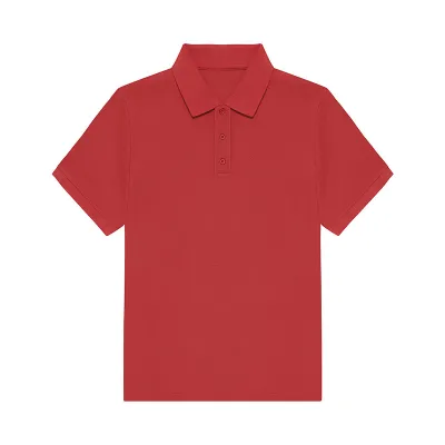 Custom Solid Color Lapel Short-Sleeve Quick-Dry Cotton Men Shirt