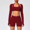 Scarlet Red Underwear+Shorts+Shawl