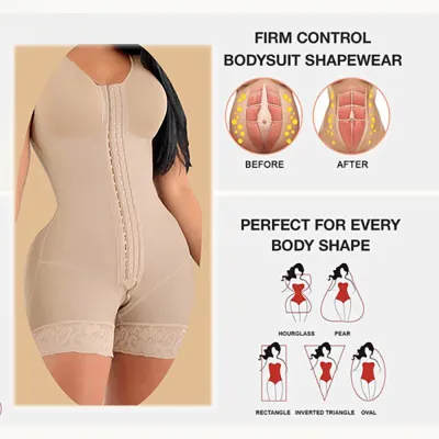 Women Fashion Casual Solid Color Simple Sleeveless Bodysuit Shapewear