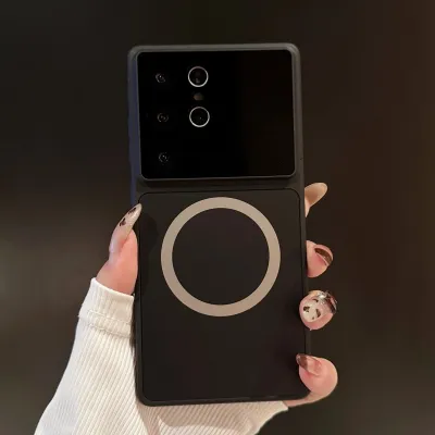 Samsung Acrylic Magnetic Matte High-End Lens Hard Shell Phone Case