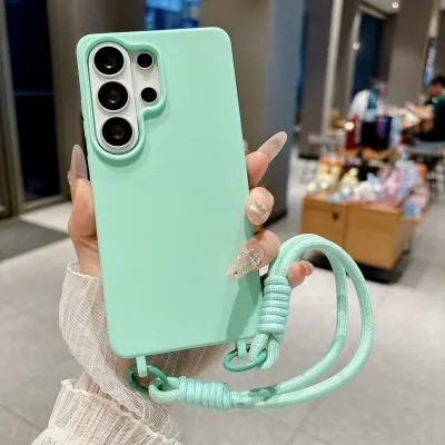 Samsung Simple Solid Color Soft Silicone Anti-Drop Phone Case