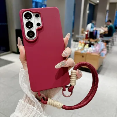 Samsung Simple Solid Color Soft Silicone Anti-Drop Phone Case