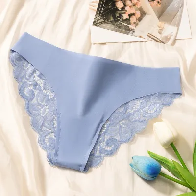 Women Sexy Comfortable Solid Color Lace Underwear