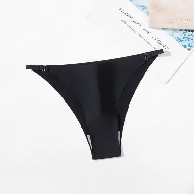 Women Sexy Ice Silk Seamless Underwear