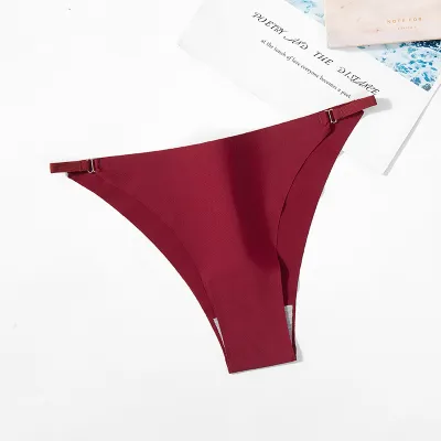 Women Sexy Ice Silk Seamless Underwear