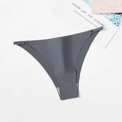 Women Sexy Ice Silk Seamless Underwear