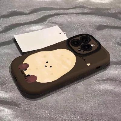 Fashion A Large Potato Silicone Iphone Case with All-Inclusive Drop Protection