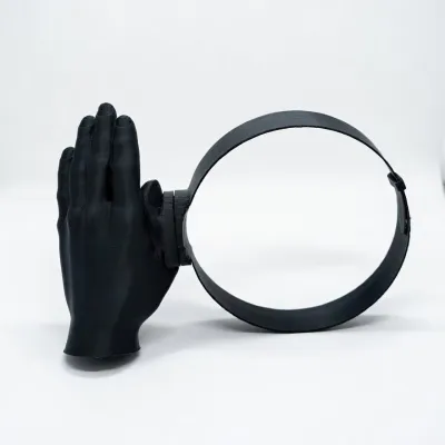 Fashion Creative Funny Solid Color Hands-Free Hand Shade Hat