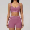 7028 Bra 7028 Shorts-Fig Purple