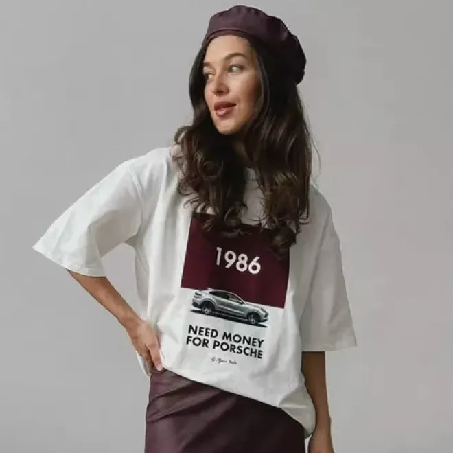 Women Fashion Casual Summer Printed Short-Sleeve T-Shirt