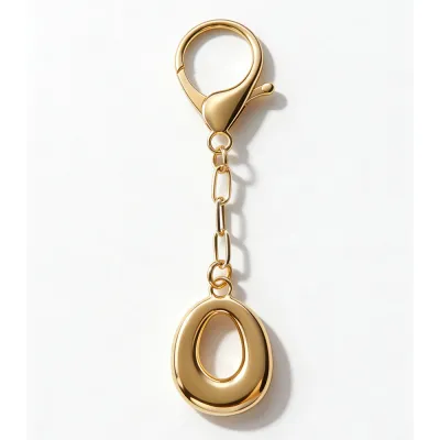Women Fashion 26 Alphabet Pendant Bag Keychain Zinc Alloy