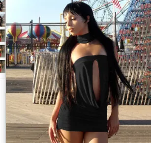 Women Fashion Sexy Summer Solid Color Halter-Neck Sleeveless Backless Dress
