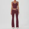 Burgundy: Vest Trousers