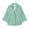 Dark Green Stripe