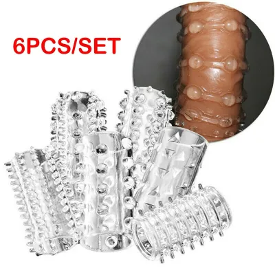 Fun Toy Transparent Finger Set Of Six