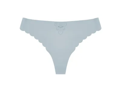 Women Fashion Sexy Simple Solid Color Hollow-Out Low-Waisted Thong