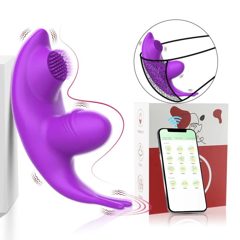 Invisible Wearable Female Vibrator Sex Toy