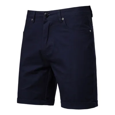Cotton Solid Color Slim-Fit Summer Shorts for Men