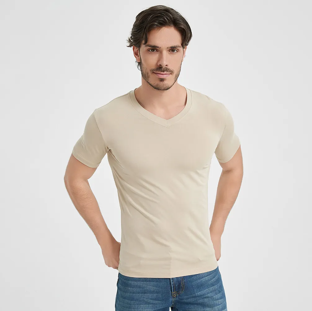 Men's Fashion Quick-Drying Stand-Up Collar T-Shirt