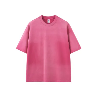 Men's Fashion Casual Summer Gradient Short Sleeve Loose T-Shirt