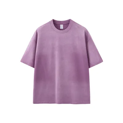 Men's Fashion Casual Summer Gradient Short Sleeve Loose T-Shirt