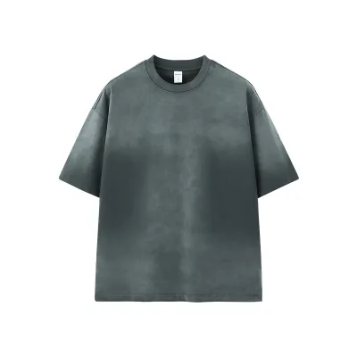 Men's Fashion Casual Summer Gradient Short Sleeve Loose T-Shirt