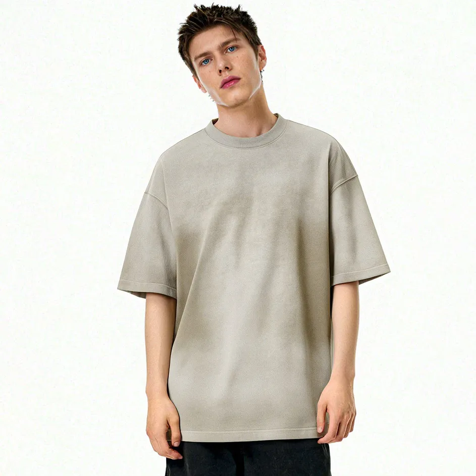Men's Fashion Casual Summer Gradient Short Sleeve Loose T-Shirt