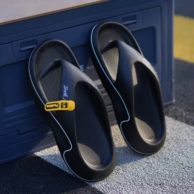 Men's Fashion Casual Summer Non-Slip PVC Open-Toe Slippers