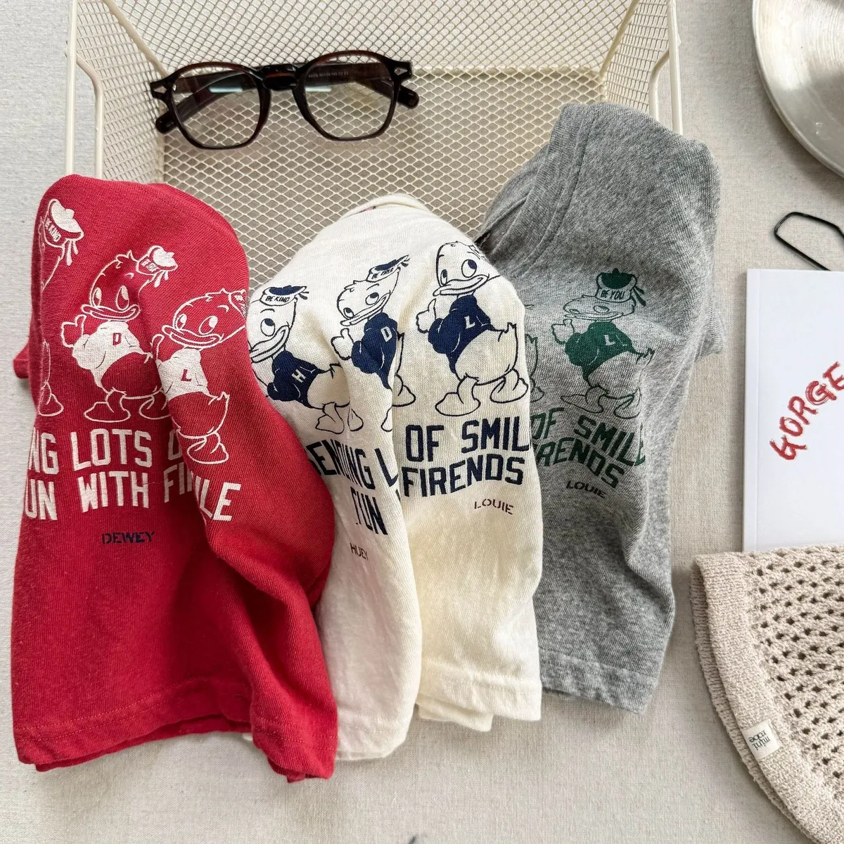 Kids Boys And Girls Fashion Casual Summer Printed Short-Sleeve T-Shirt